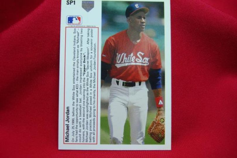 1991-upper-deck-baseball-michael-jordan-s-baseball-rookie-card-sp1