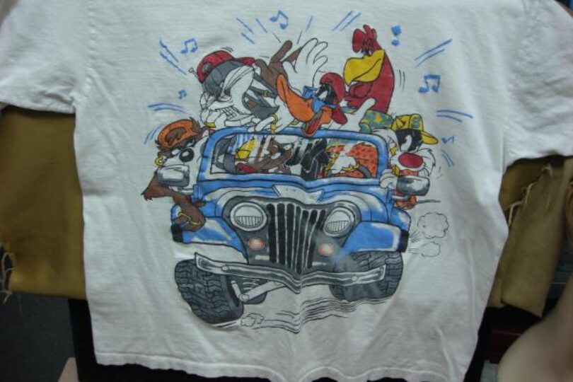 vintage warner bros t shirt