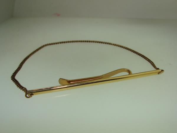 ELEGANT VINTAGE GOLD PLATED KREMENTZ TIE BAR! - Federal Coin Exchange